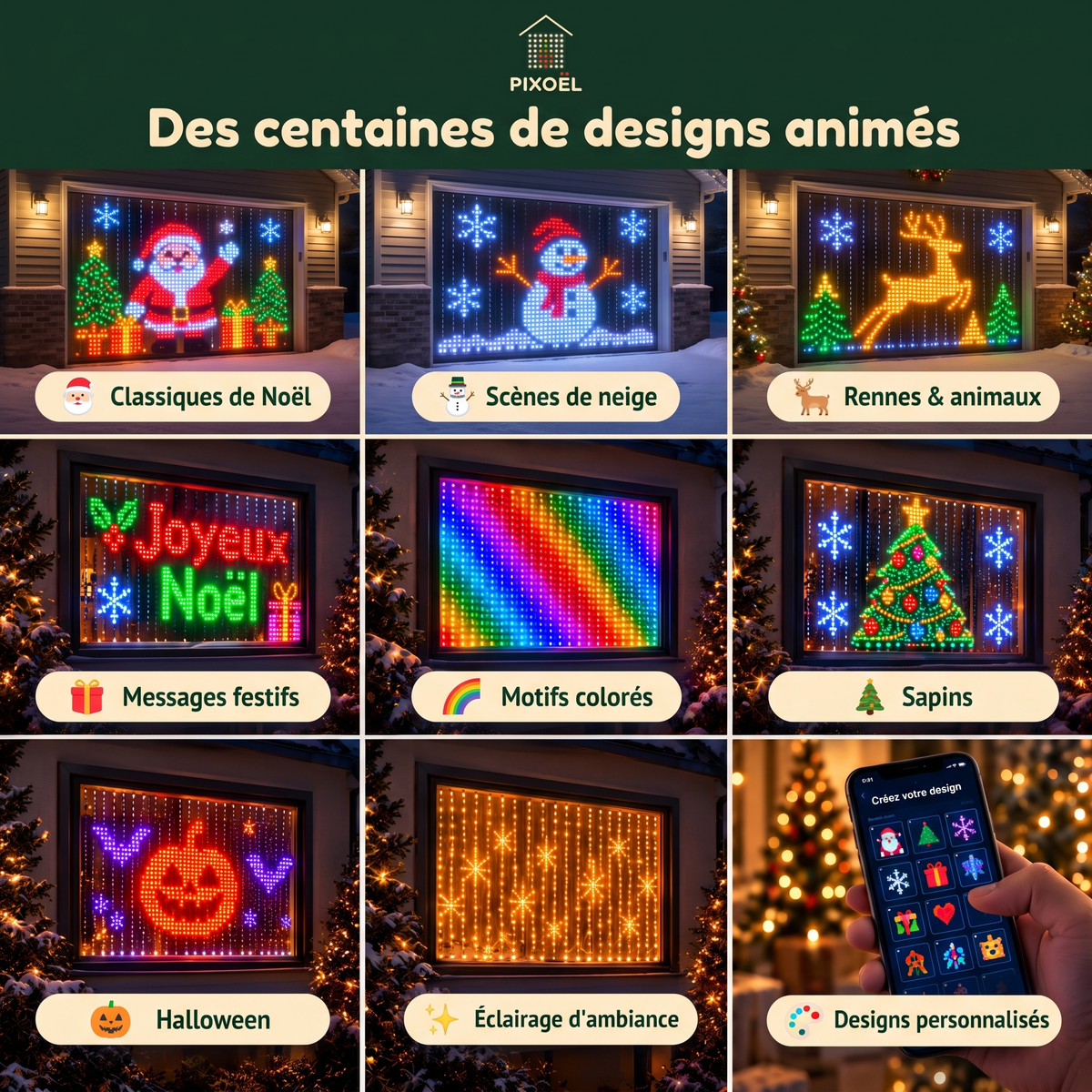 Designs animés PIXOËL